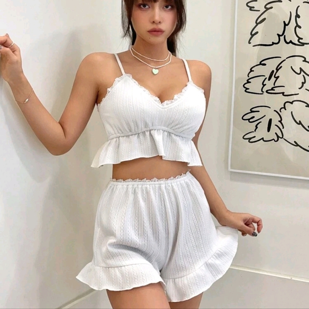 Dazy 2 piece baby doll Lolita pajama set